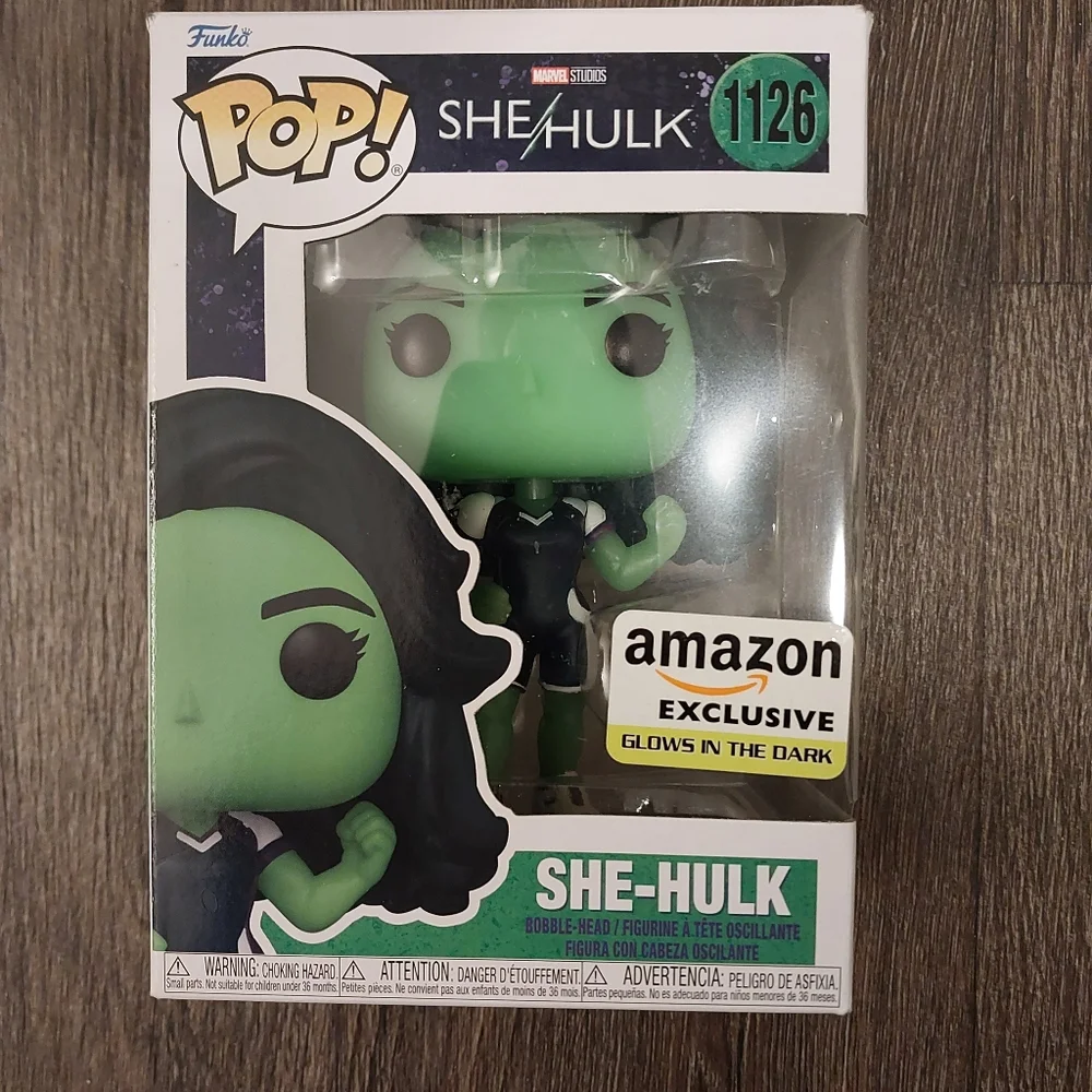 She-Hulk #1126 Funko Pop – Amazon Exclusive, Glow in the Dark, New in Box